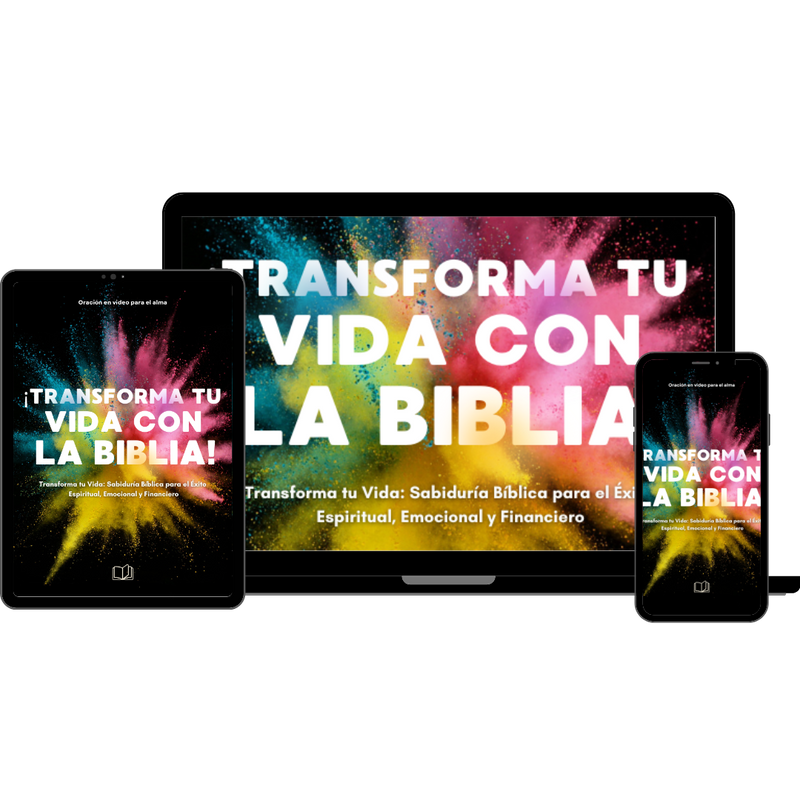 Transforma tu vida con la biblia hoy!